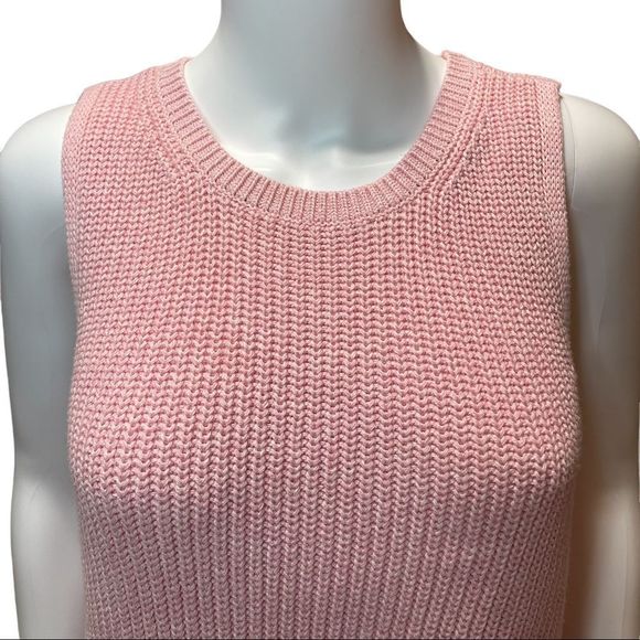 Loft- Sweater Tank in Pretty Pink! - Picture 2 of 6